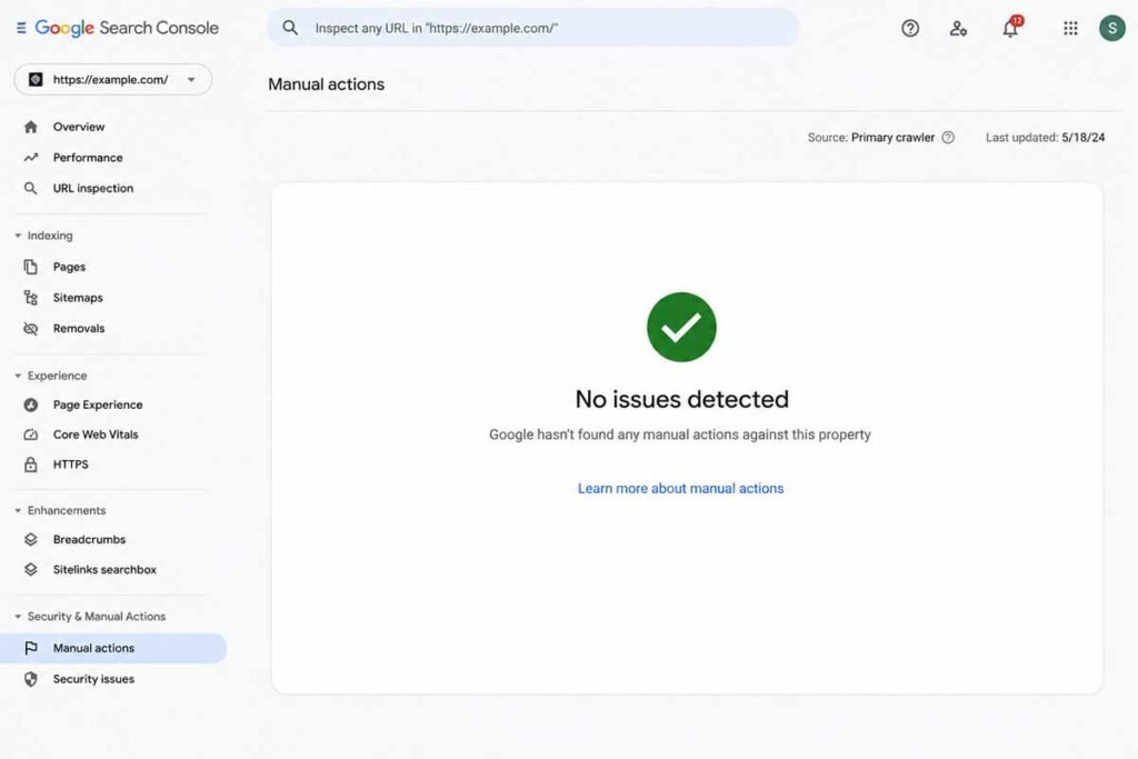 Google-Search-Console-No-Issues-Detected Google-Search-Console-No-Issues-Detected